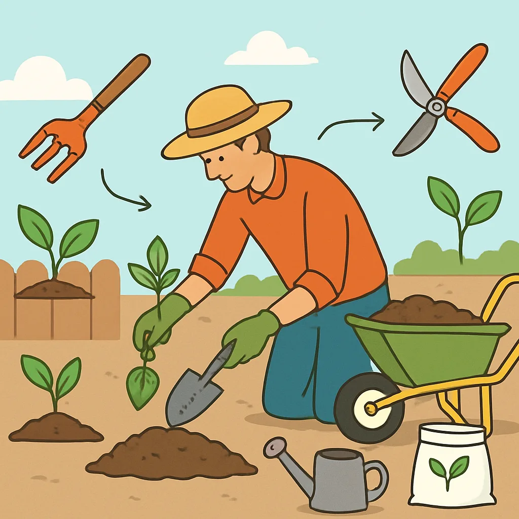 Basisprincipes van tuinieren eenvoudig uitgelegd