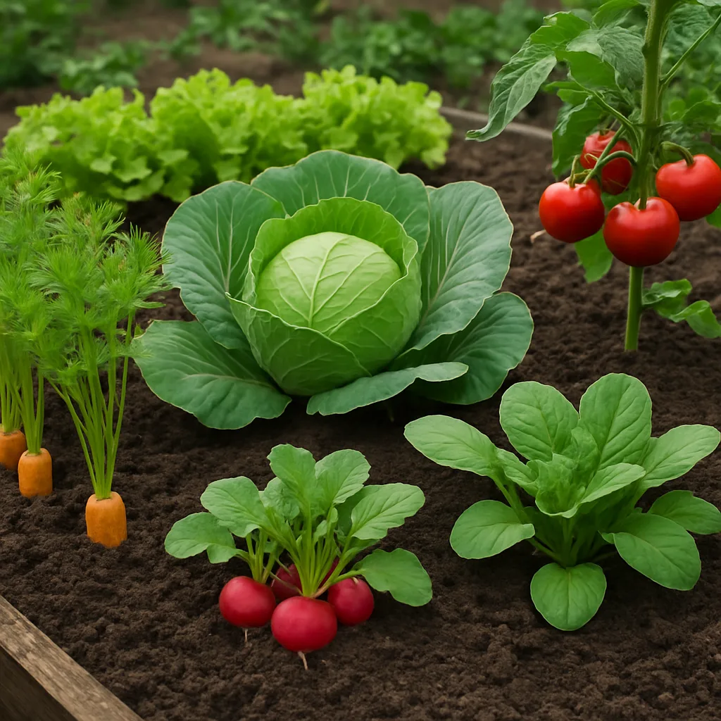 Beste groenten voor kleine moestuin thuis