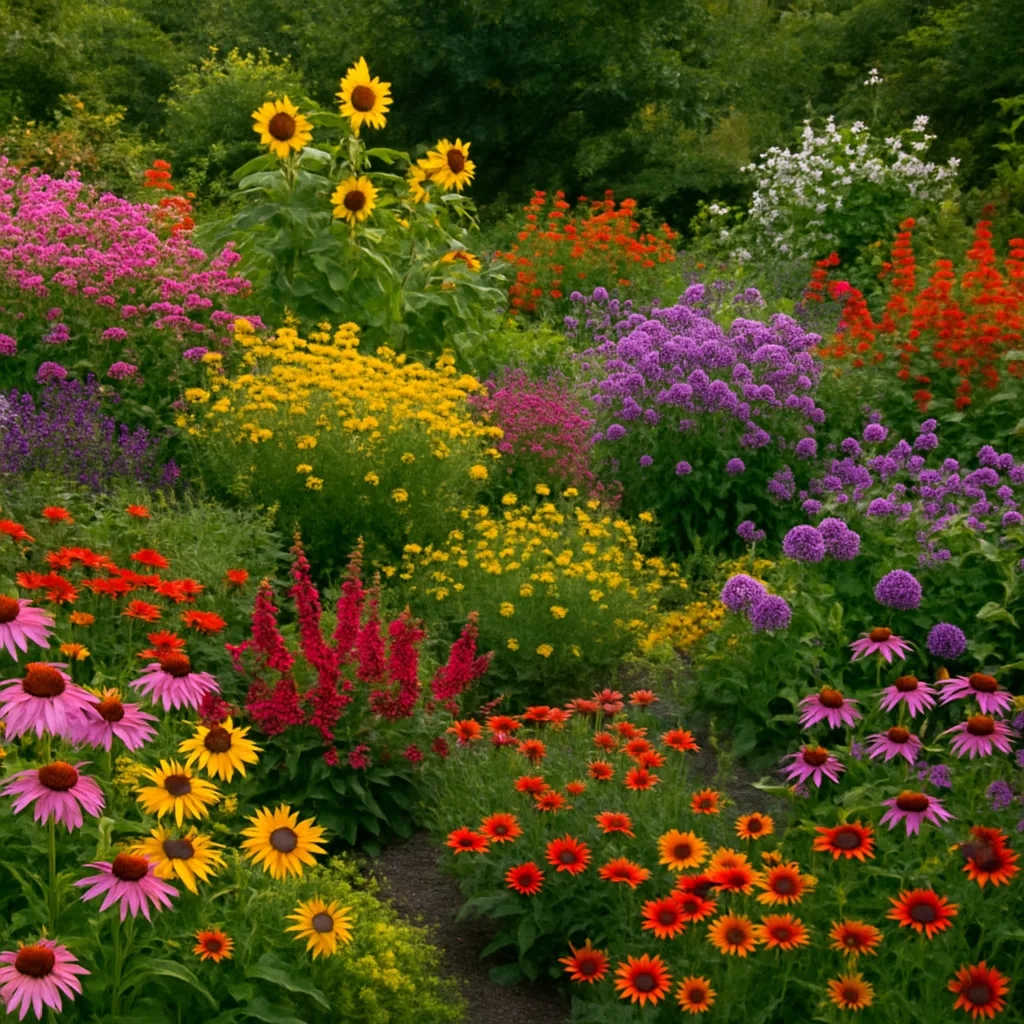 Bloeiende tuin creëren het hele jaar door