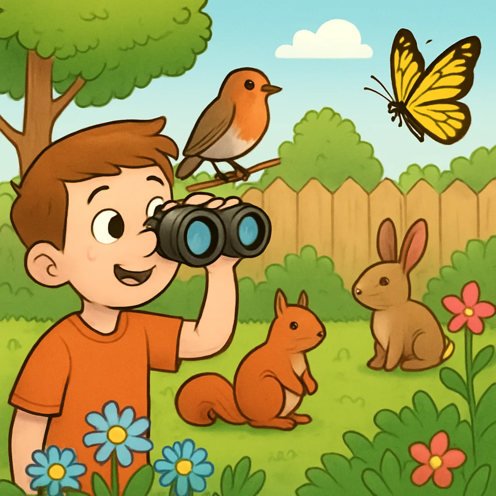 Dieren observeren in de tuin als leuke activiteit