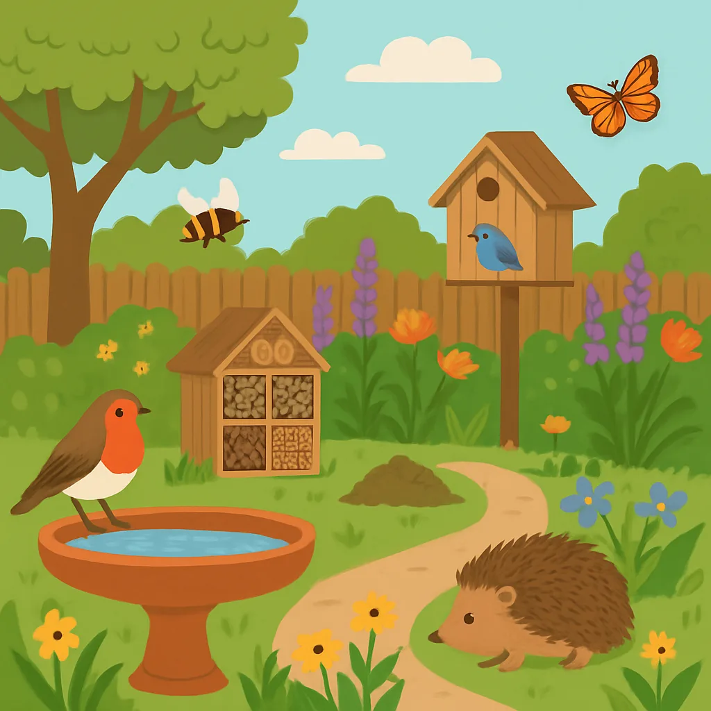 Dierenvriendelijke tuin inrichten stap voor stap