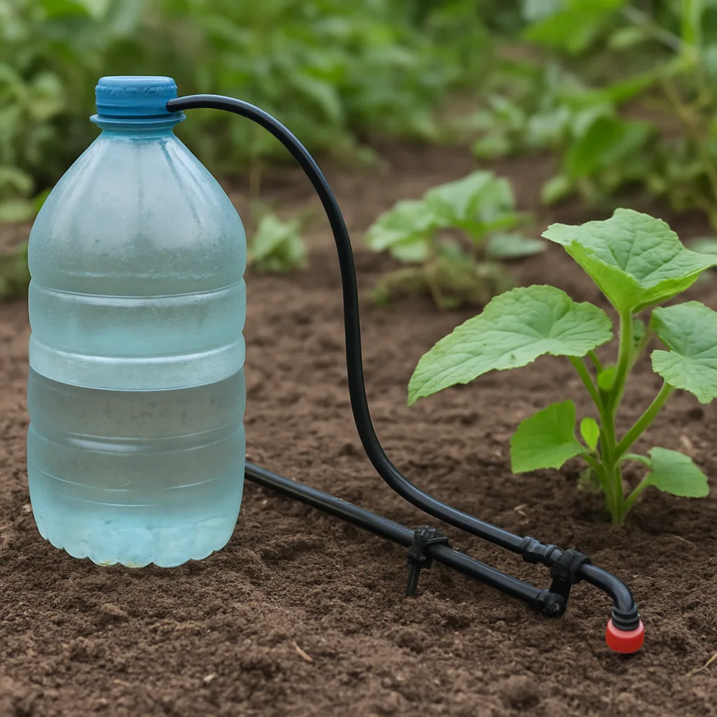 DIY irrigatiesysteem maken voor tuin water