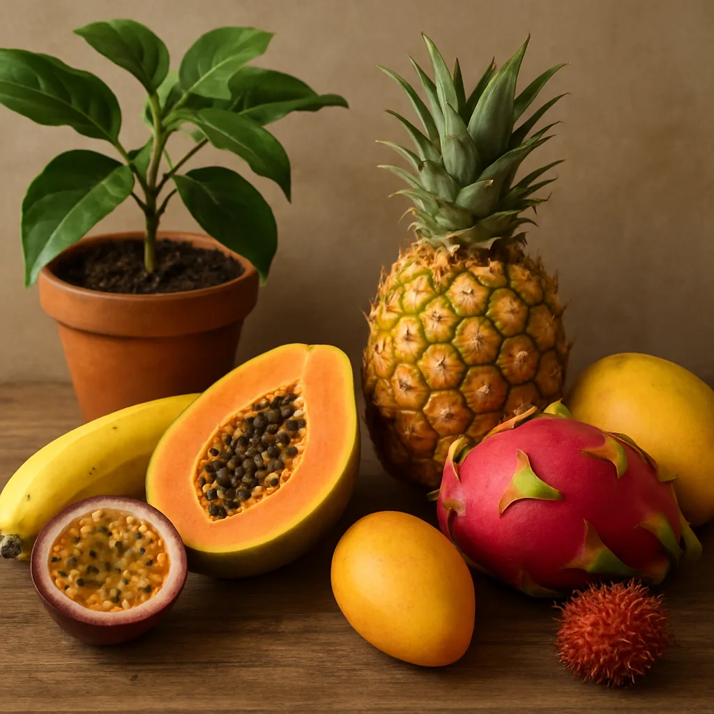 Exotisch fruit kweken thuis mogelijk maken