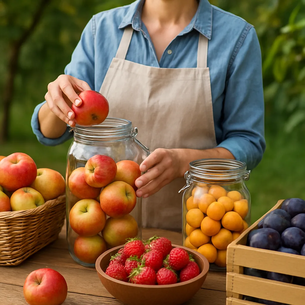 Fruit oogsten en bewaren zonder verspilling