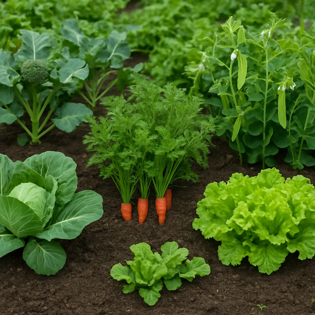 Groenten combineren voor betere opbrengst moestuin