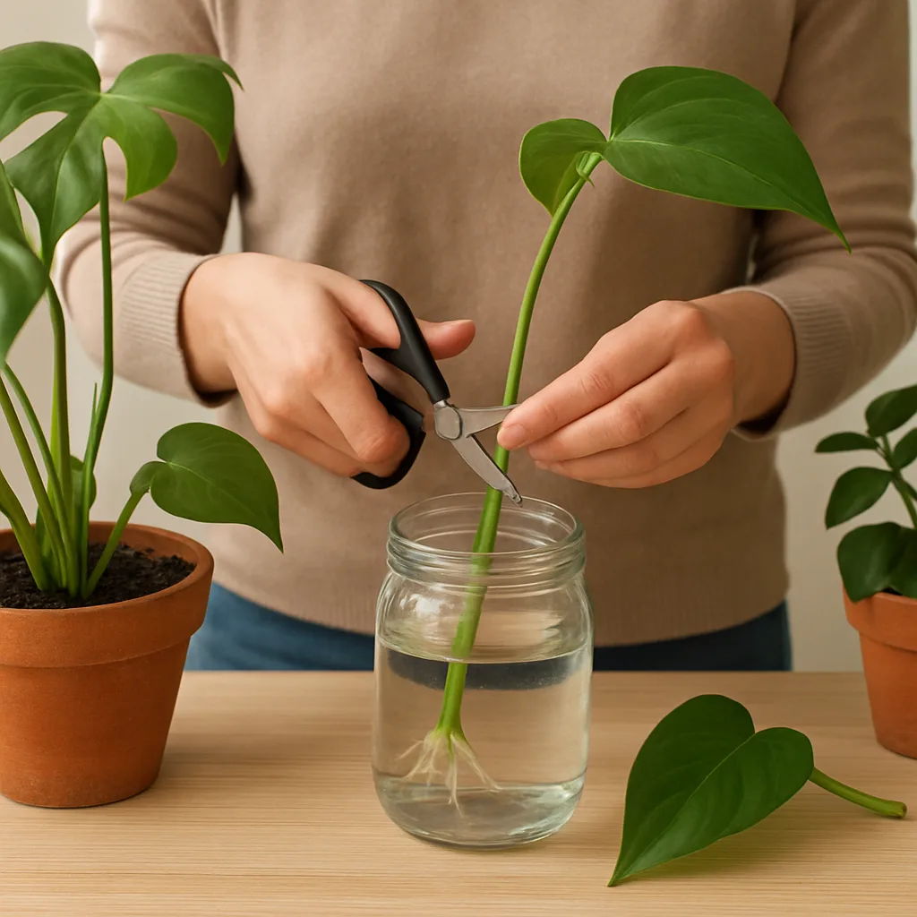 Kamerplanten stekken en vermeerderen eenvoudig