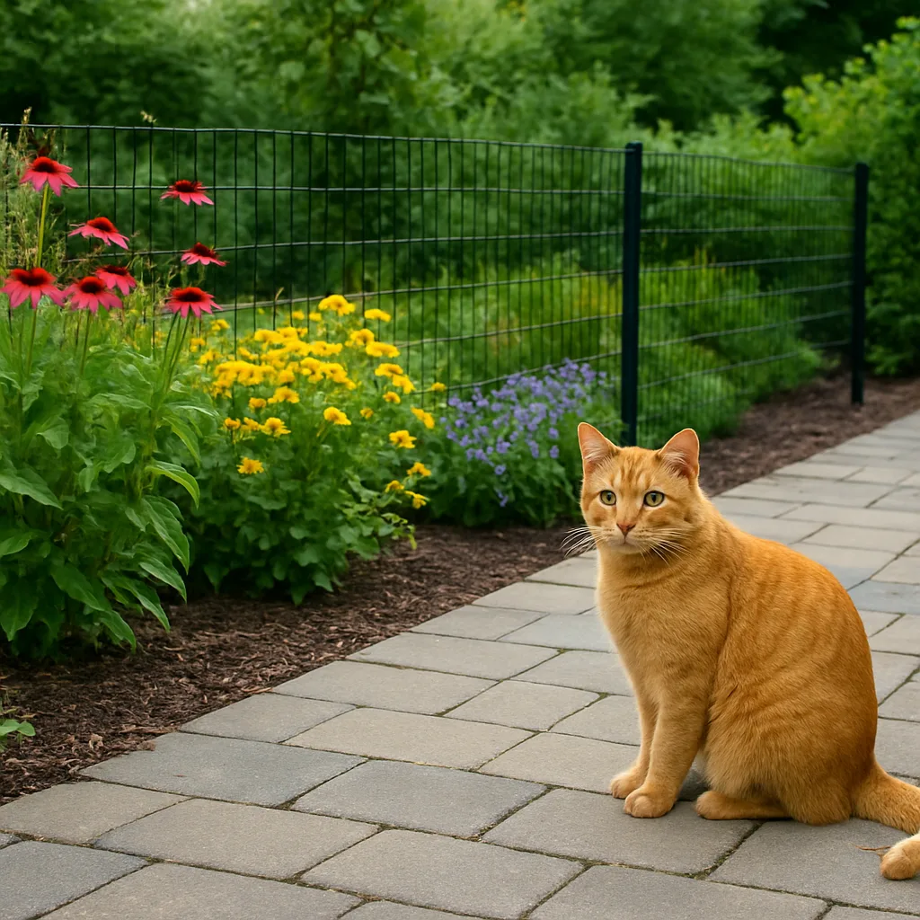 Katten weren uit tuin zonder schade