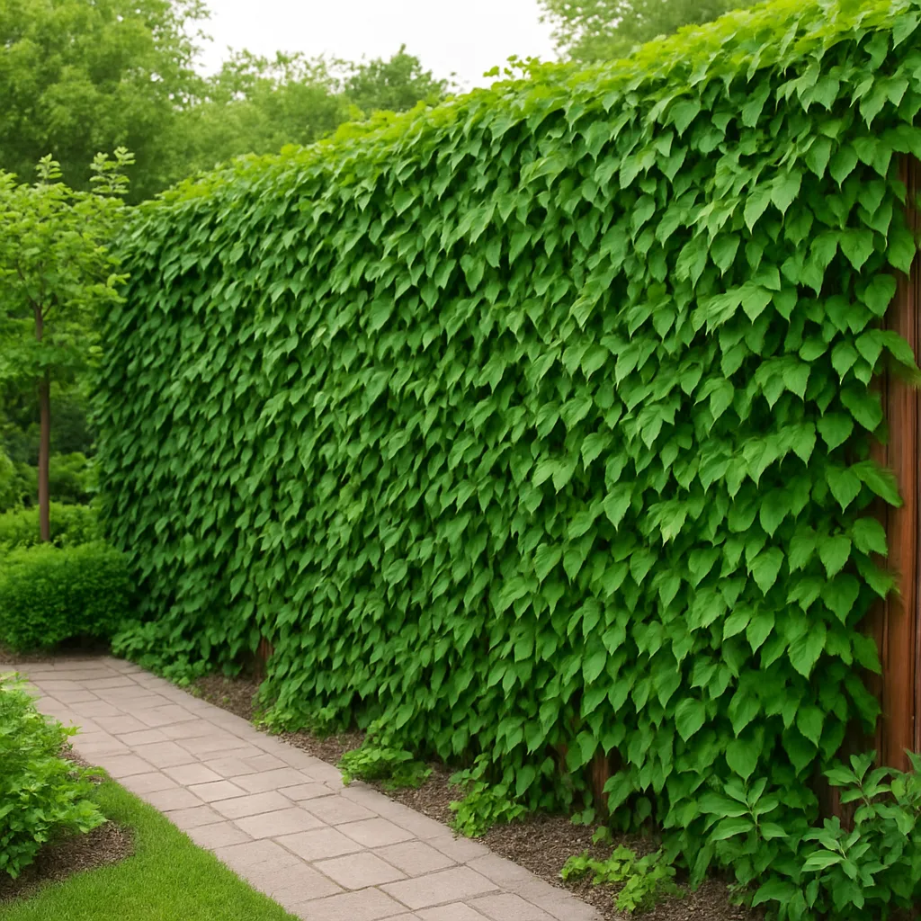 Klimplanten gebruiken voor privacy in je tuin
