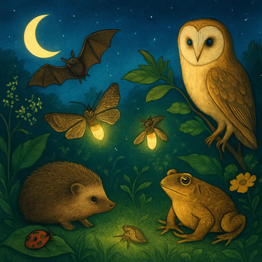 Nachtleven in de tuin ontdekken en stimuleren