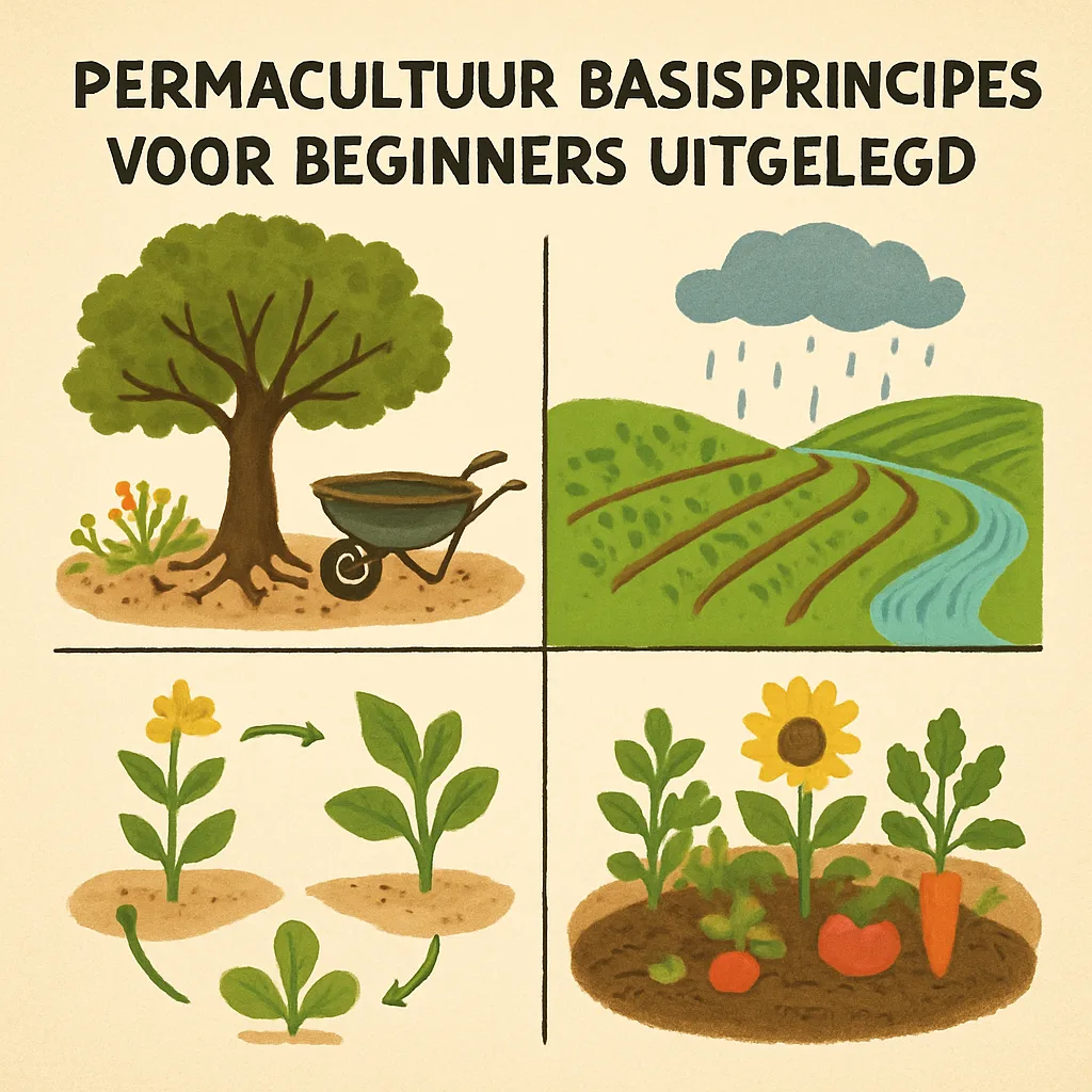 Permacultuur basisprincipes voor beginners uitgelegd