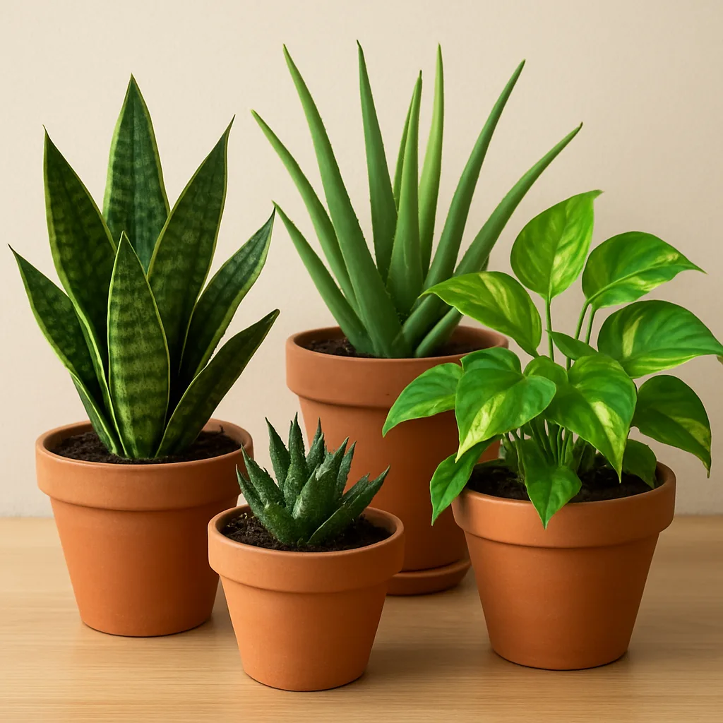 Planten kiezen die weinig onderhoud nodig hebben