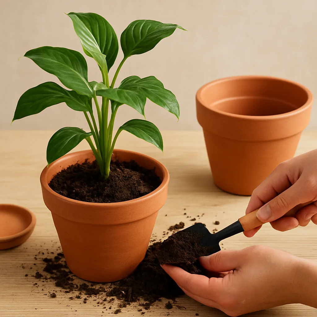 Planten verpotten: wanneer en hoe correct