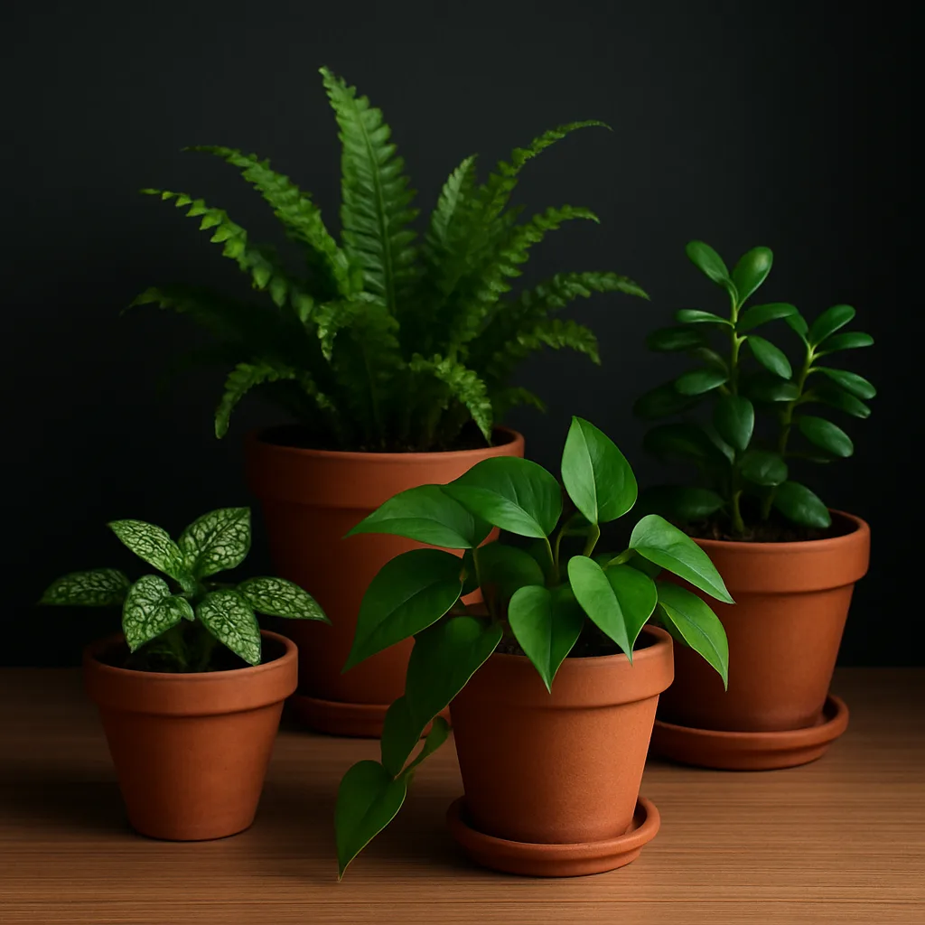 Schaduwplanten voor donkere ruimtes in huis