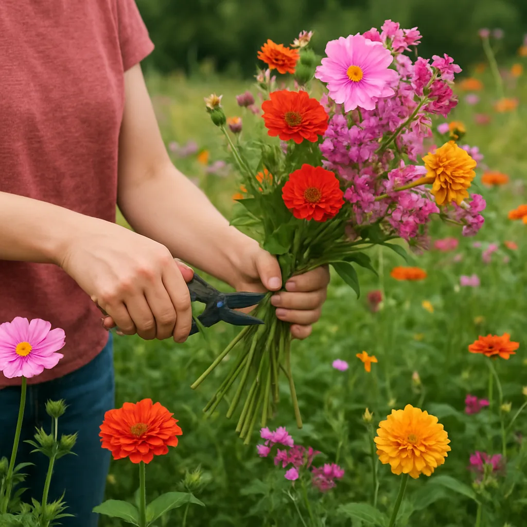 Snijbloemen kweken voor eigen boeketten thuis
