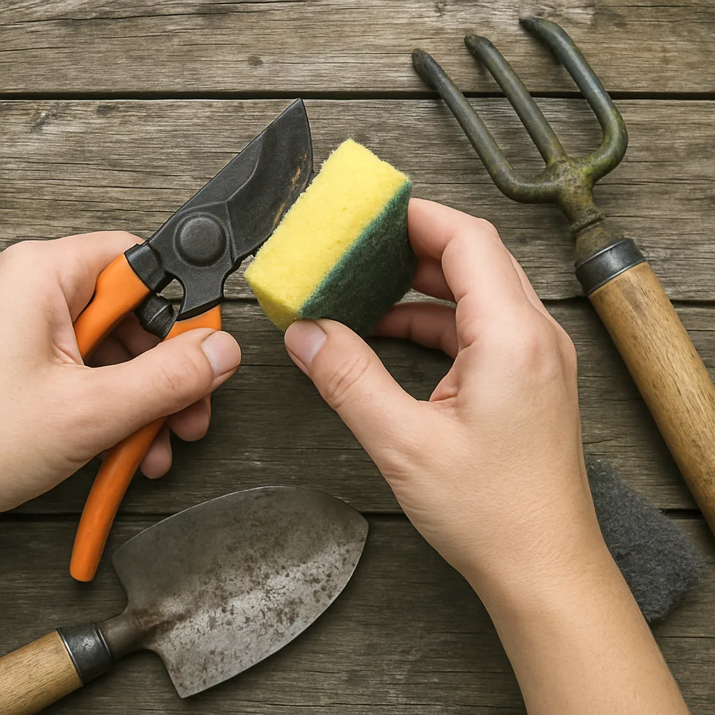 Tuingereedschap onderhouden en langer laten meegaan