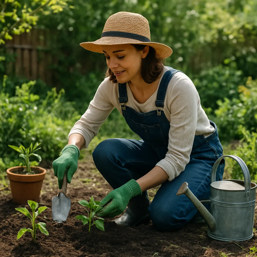 Tuinieren leren met simpele dagelijkse routines