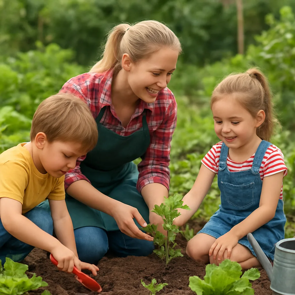 Tuinieren met kinderen leuke en leerzame tips
