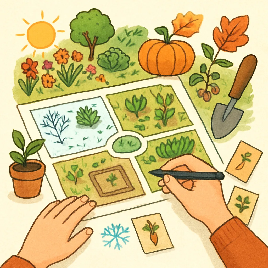 Tuinplanning maken voor elk seizoen succes