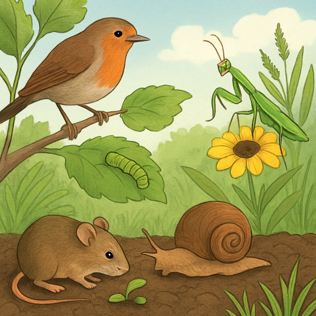 Voedselketen begrijpen in je eigen tuin