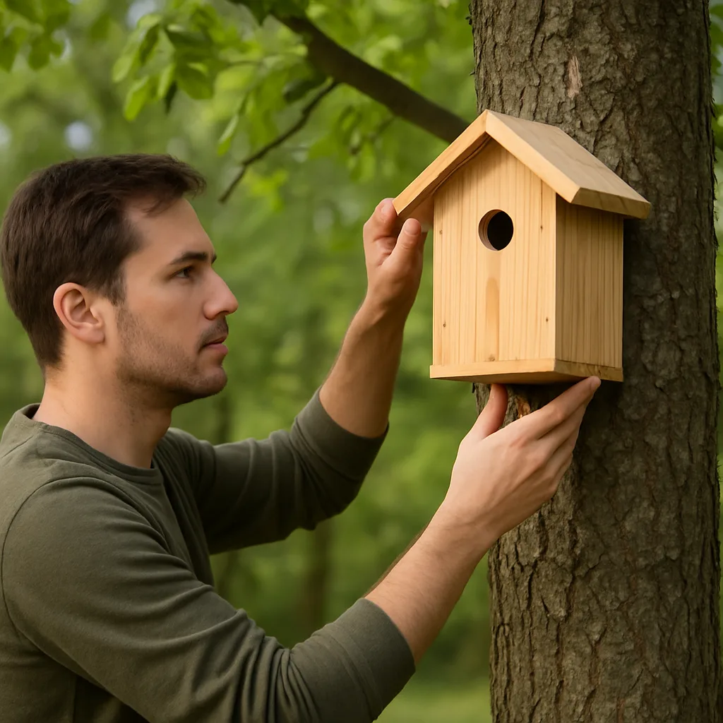 Vogelnestkast ophangen wanneer en waar