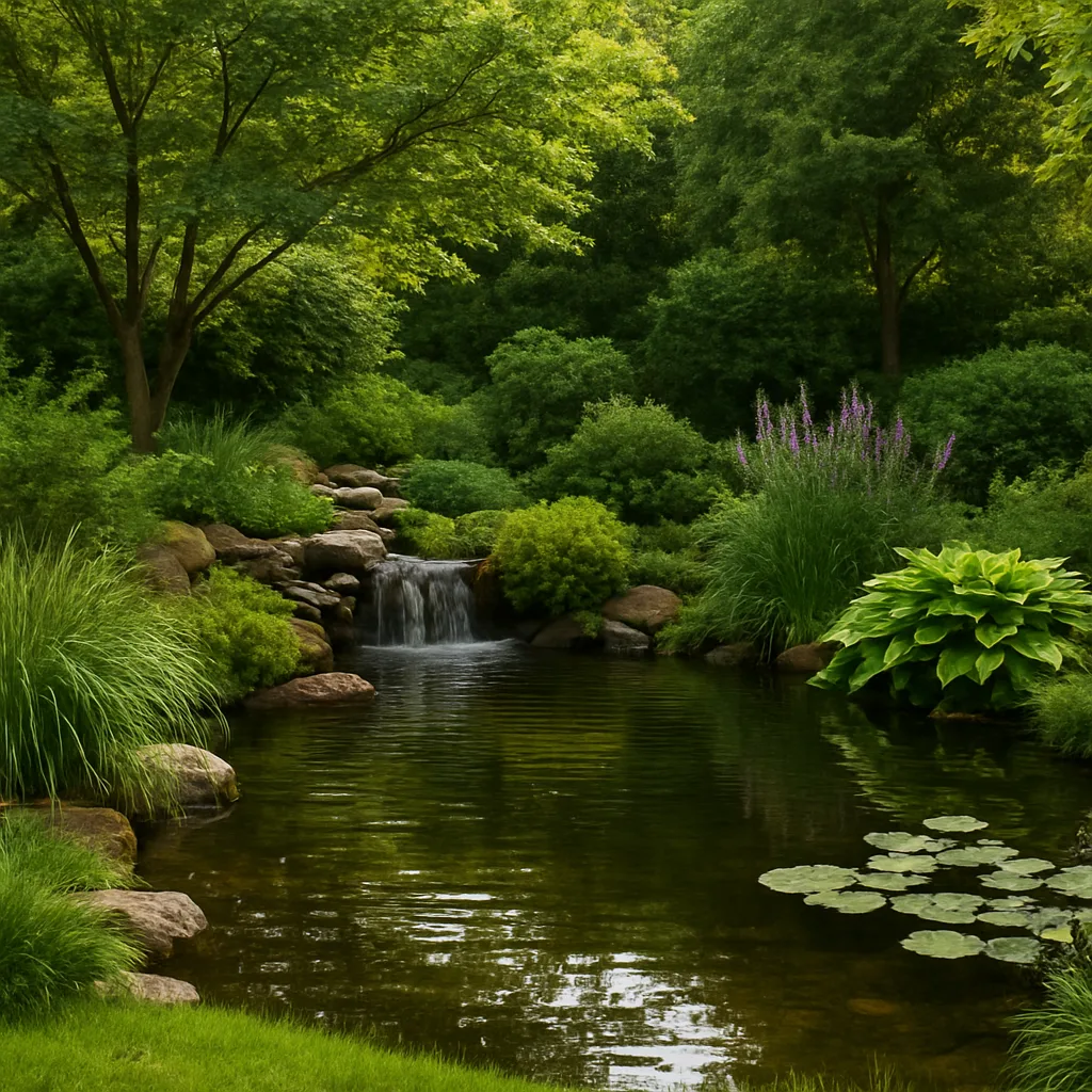 Waterpartij toevoegen voor rustgevende tuin sfeer