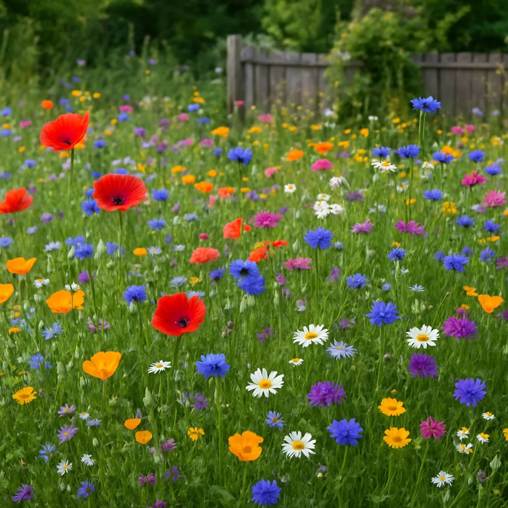 Wilde bloemen tuin aanleggen eenvoudig stappenplan