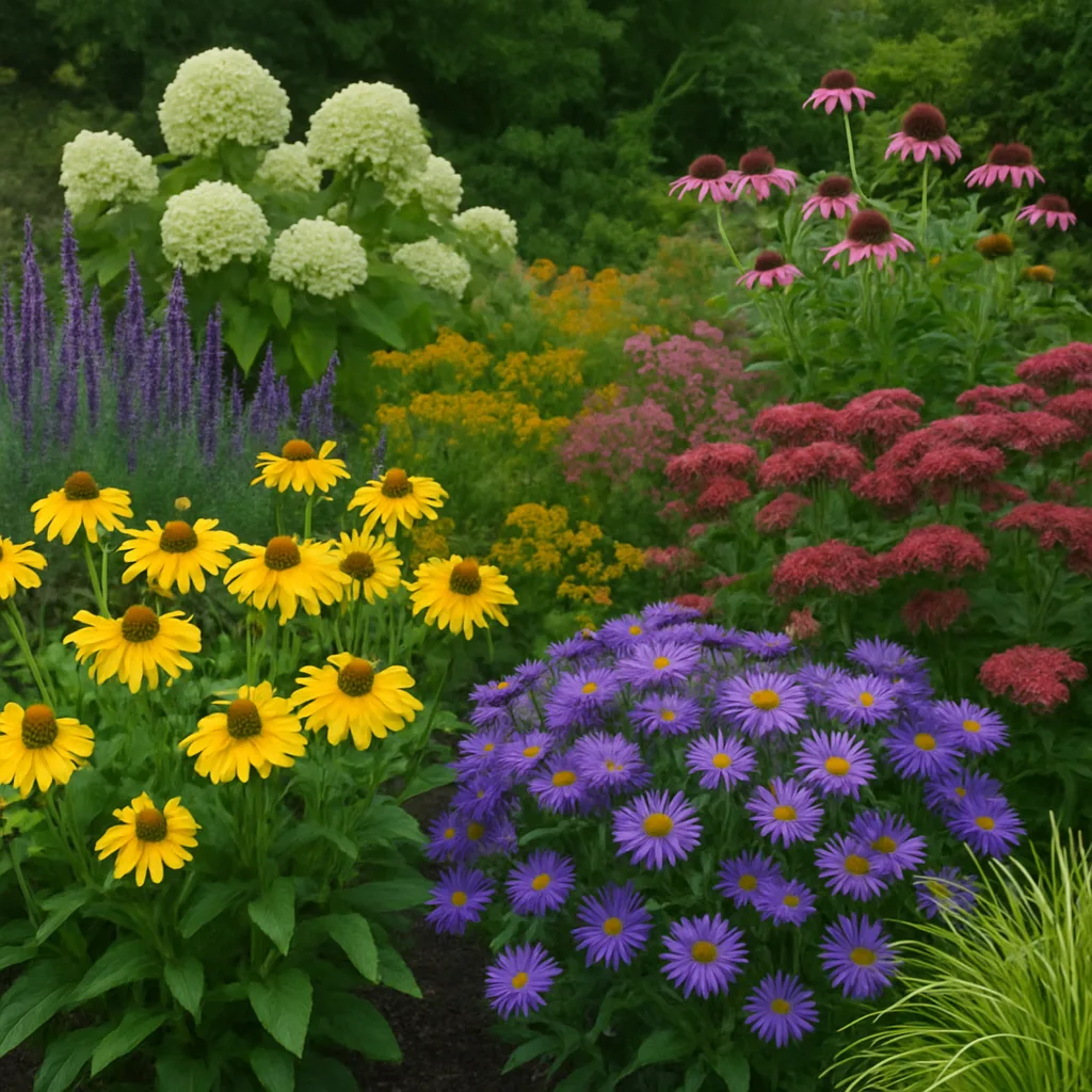Winterharde bloemen voor elk seizoen tuin