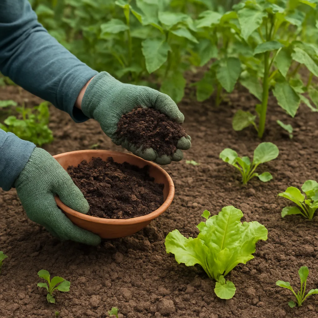 Zelf compost gebruiken in je moestuin